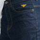 Women Loose Fit Cargo Denim Jeans - Indigo