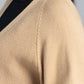 Women’s Acrylic Wool Cardigan - Wheat
