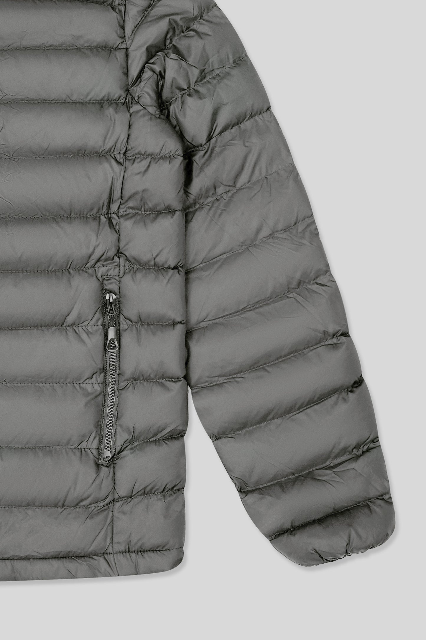 Men’s Parachute Puffer Jacket - Grey