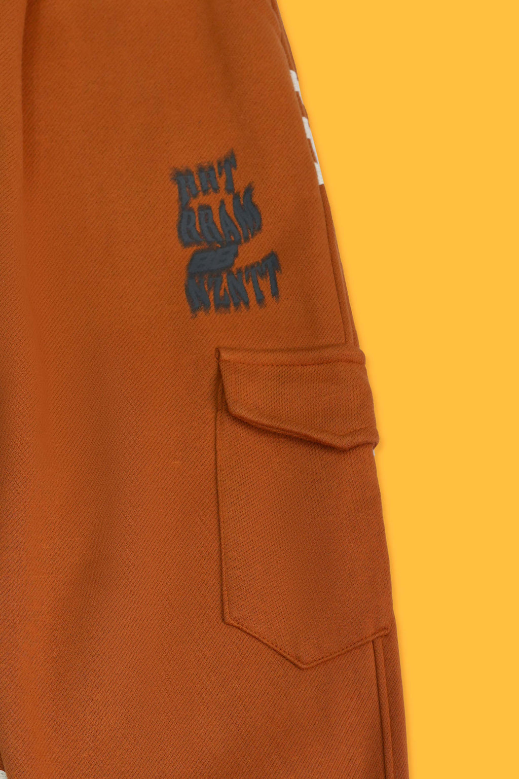 Junior Boys Two-Piece Outfit - Rust