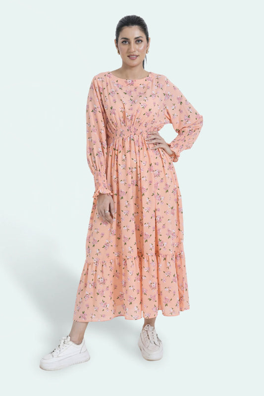 Maxi Dress – Peach