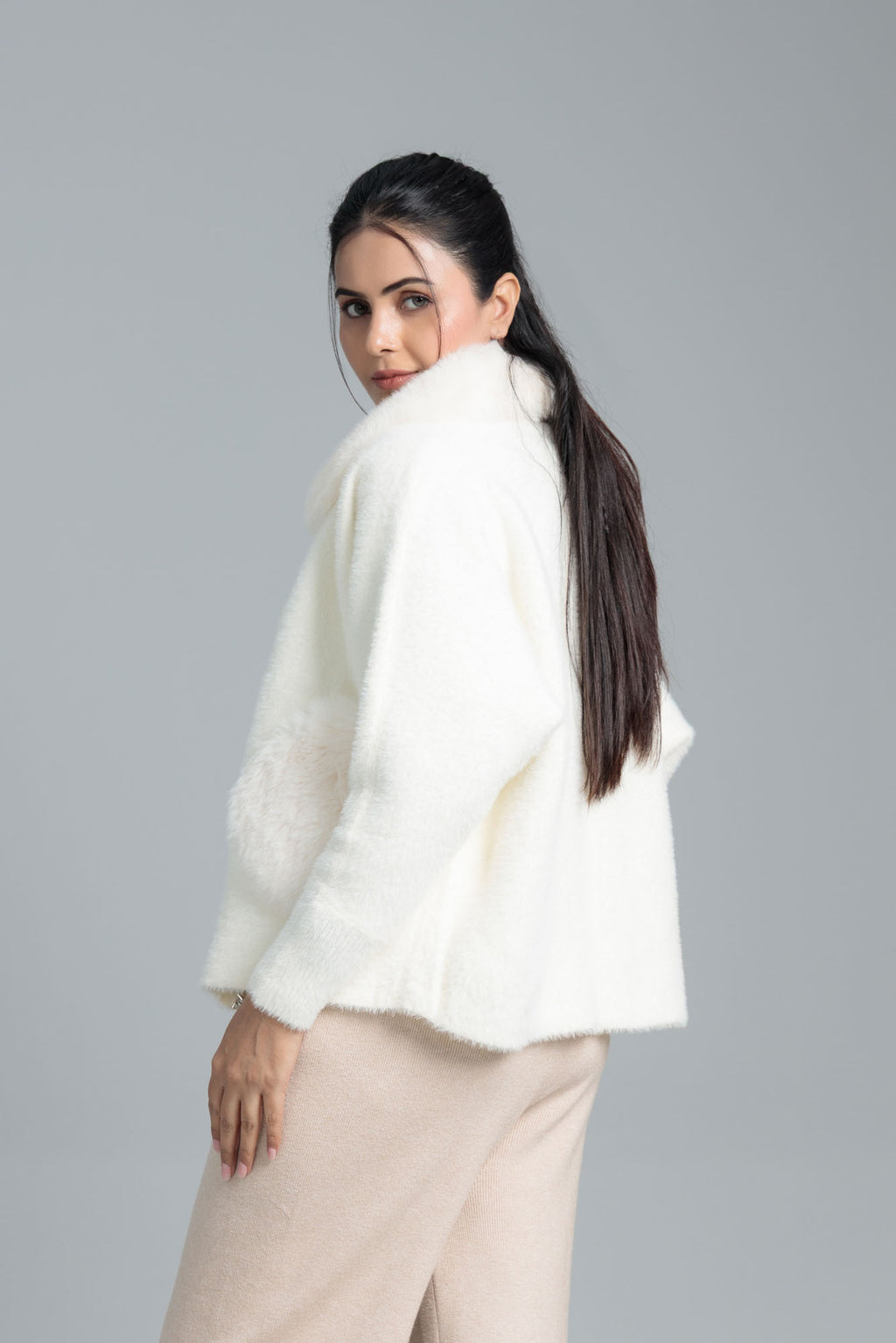 Women’s Wool Cardigan - Off White