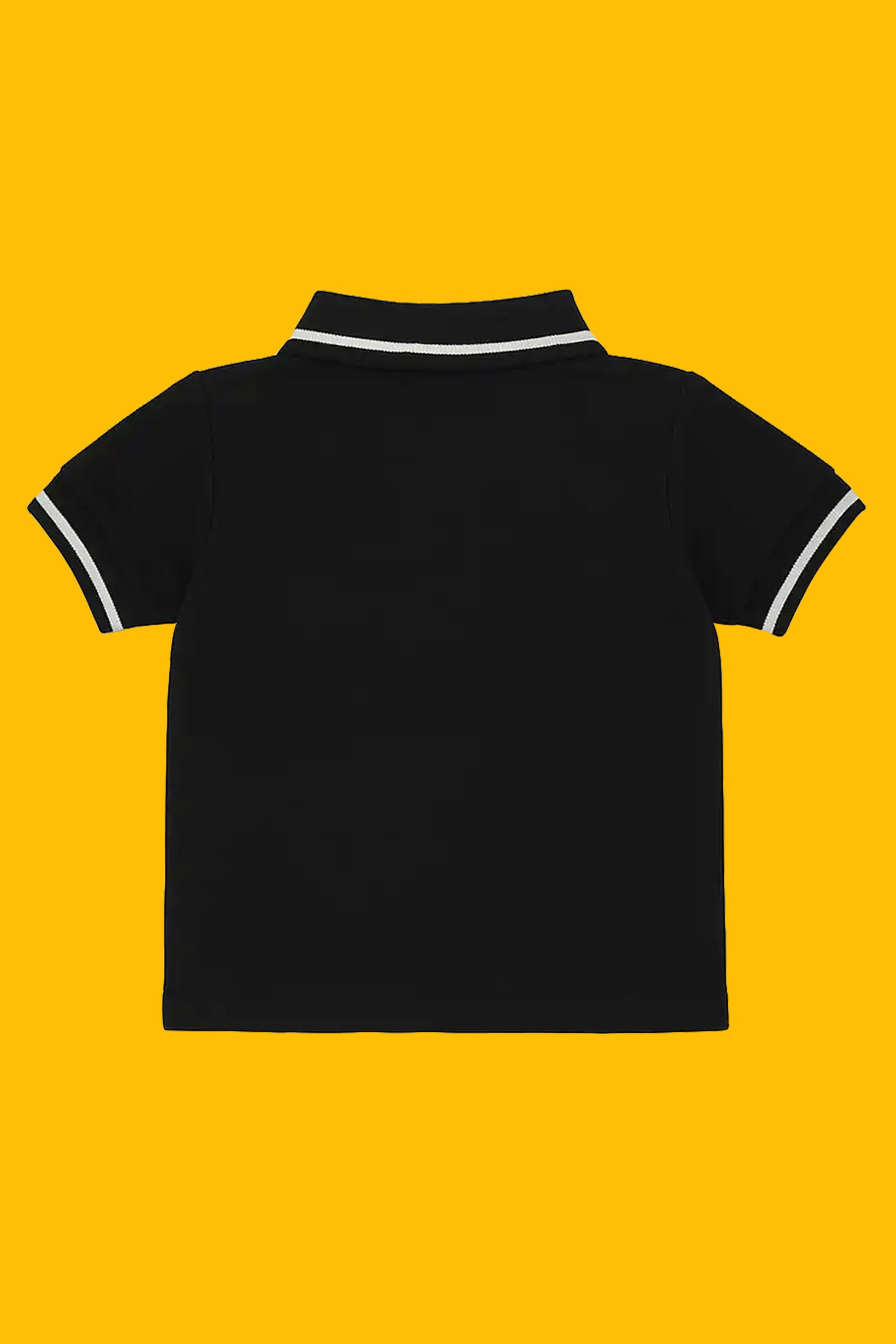 Boys Regular Fit Polo – Jet Black