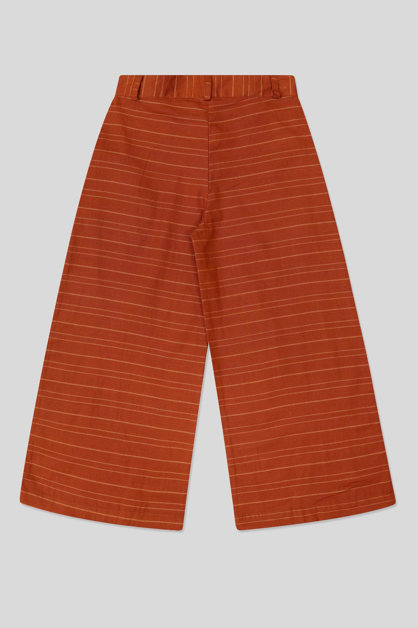 Junior Girls’ Two-Piece Cotton Set - Brown