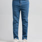 Men's Denim Chinos - Mid Blue