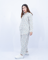 Women Floral Printed Co-Ord Set – Off-White