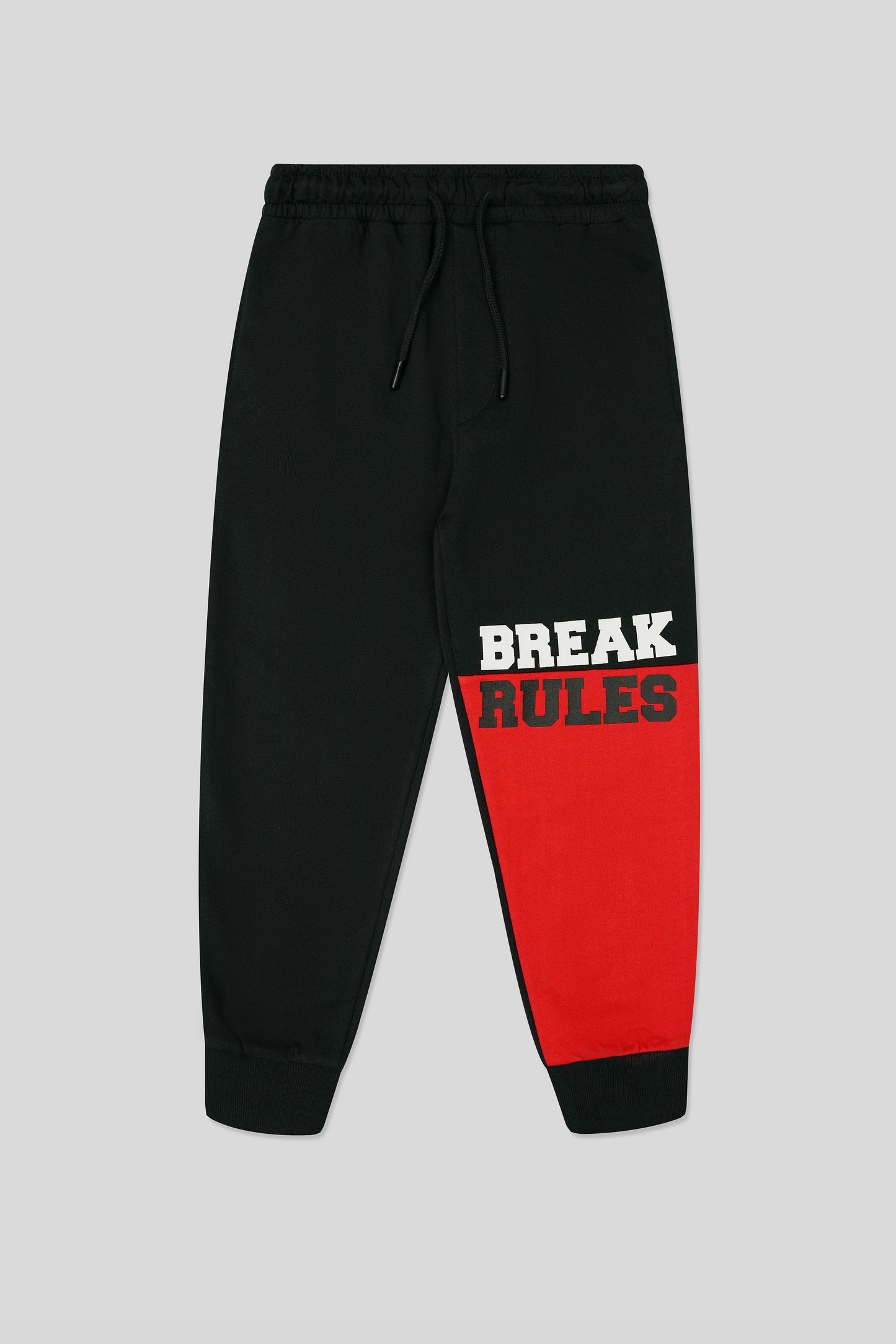 Little Boys’ Two-Piece Outfit - Grey & Black