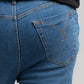 Men's Denim Chinos - Mid Blue