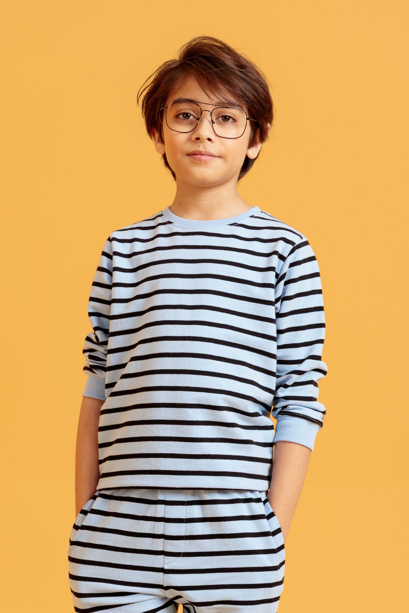 Junior Boys’ Two-Piece Outfit - Blue