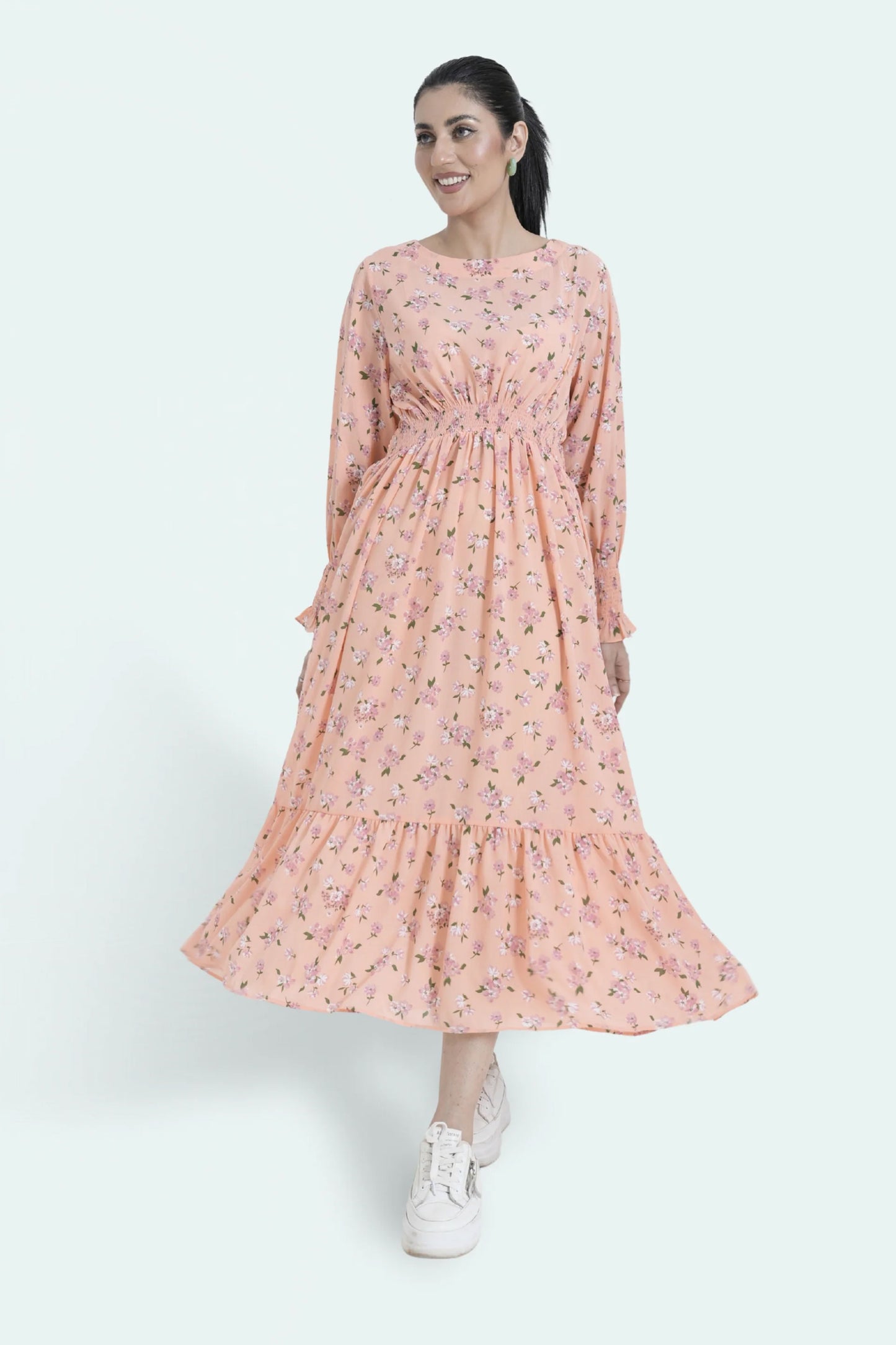 Maxi Dress – Peach