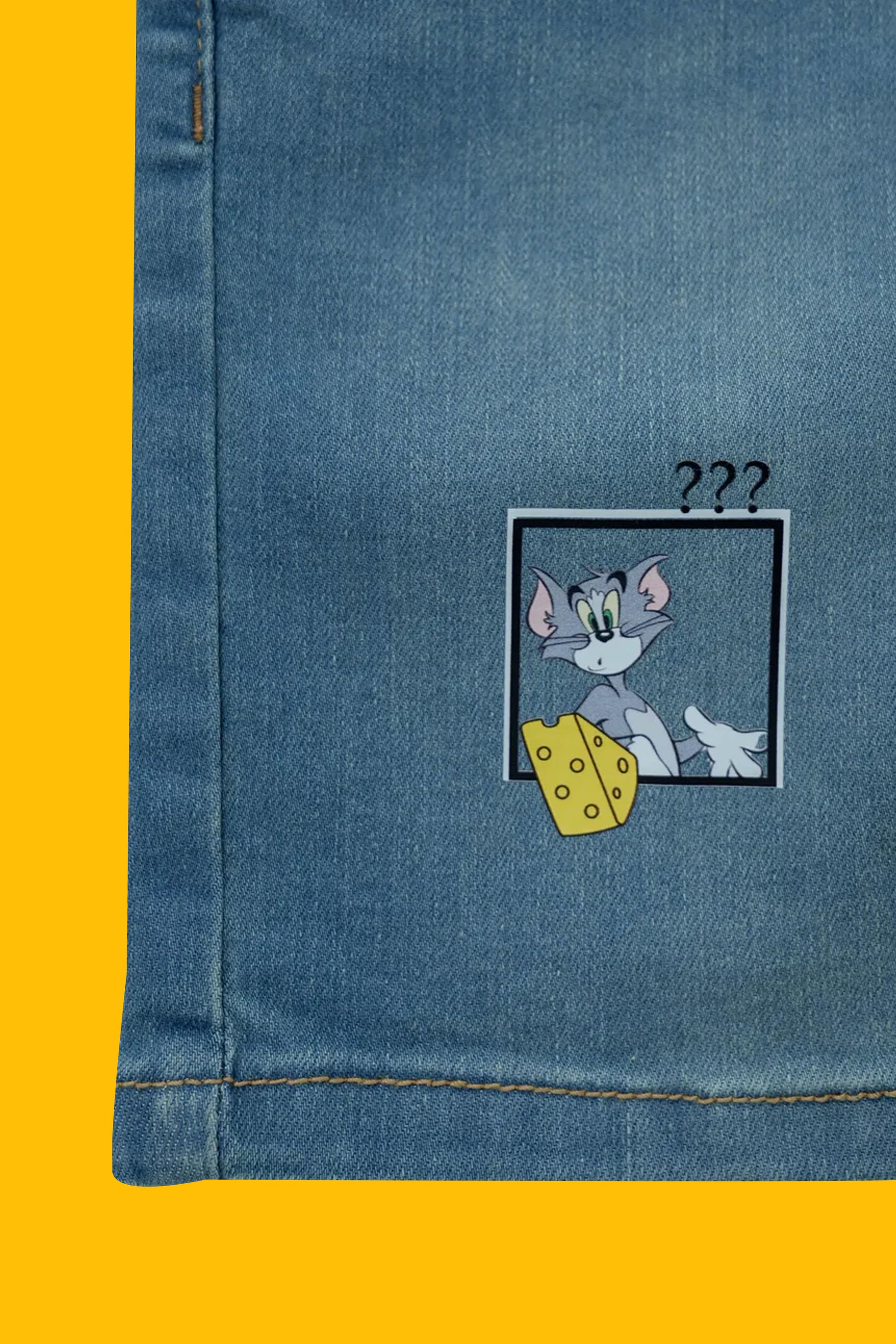 Boys Denim Short - Dirty Wash