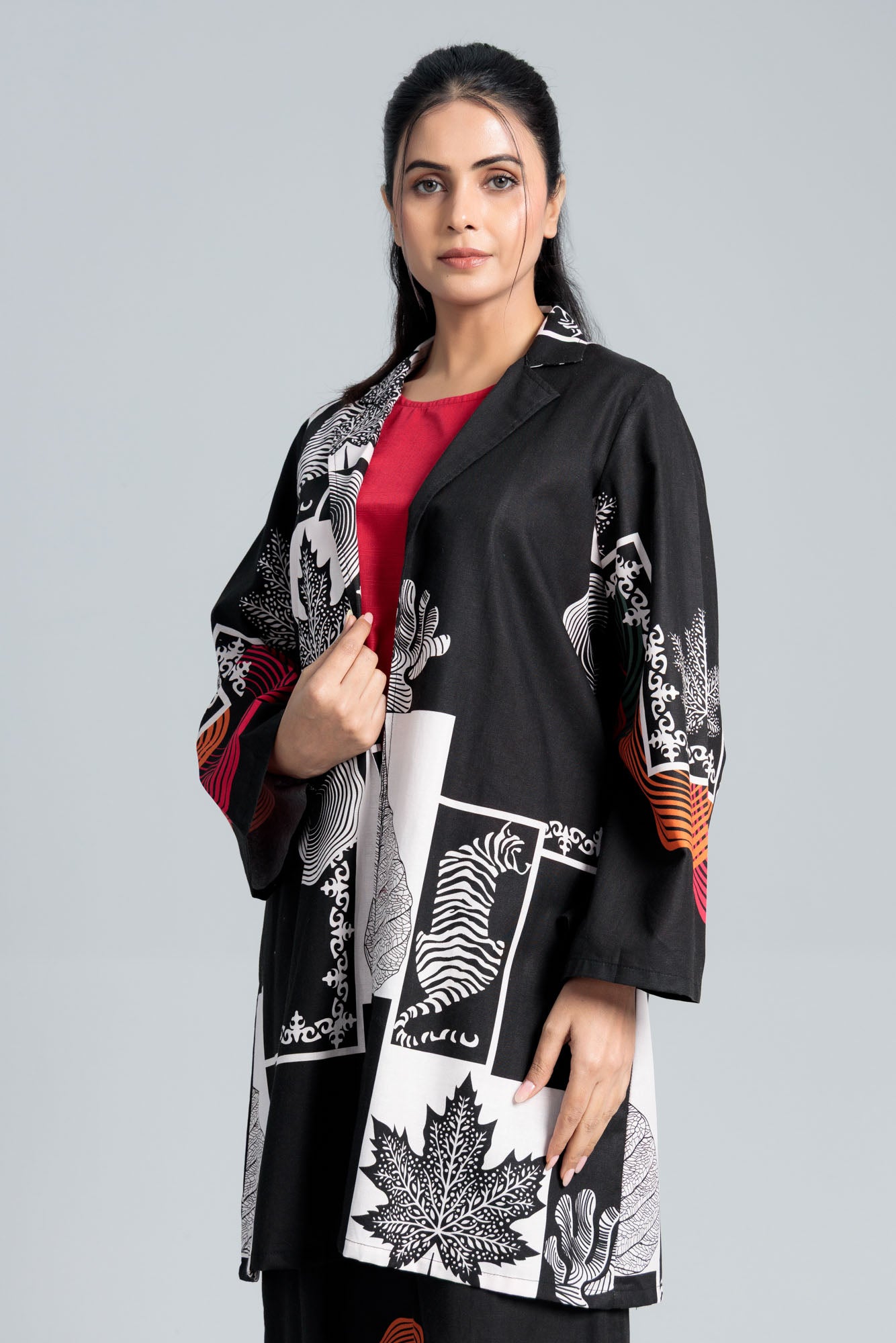 Women’s Cotton Co-Ord Set - Black