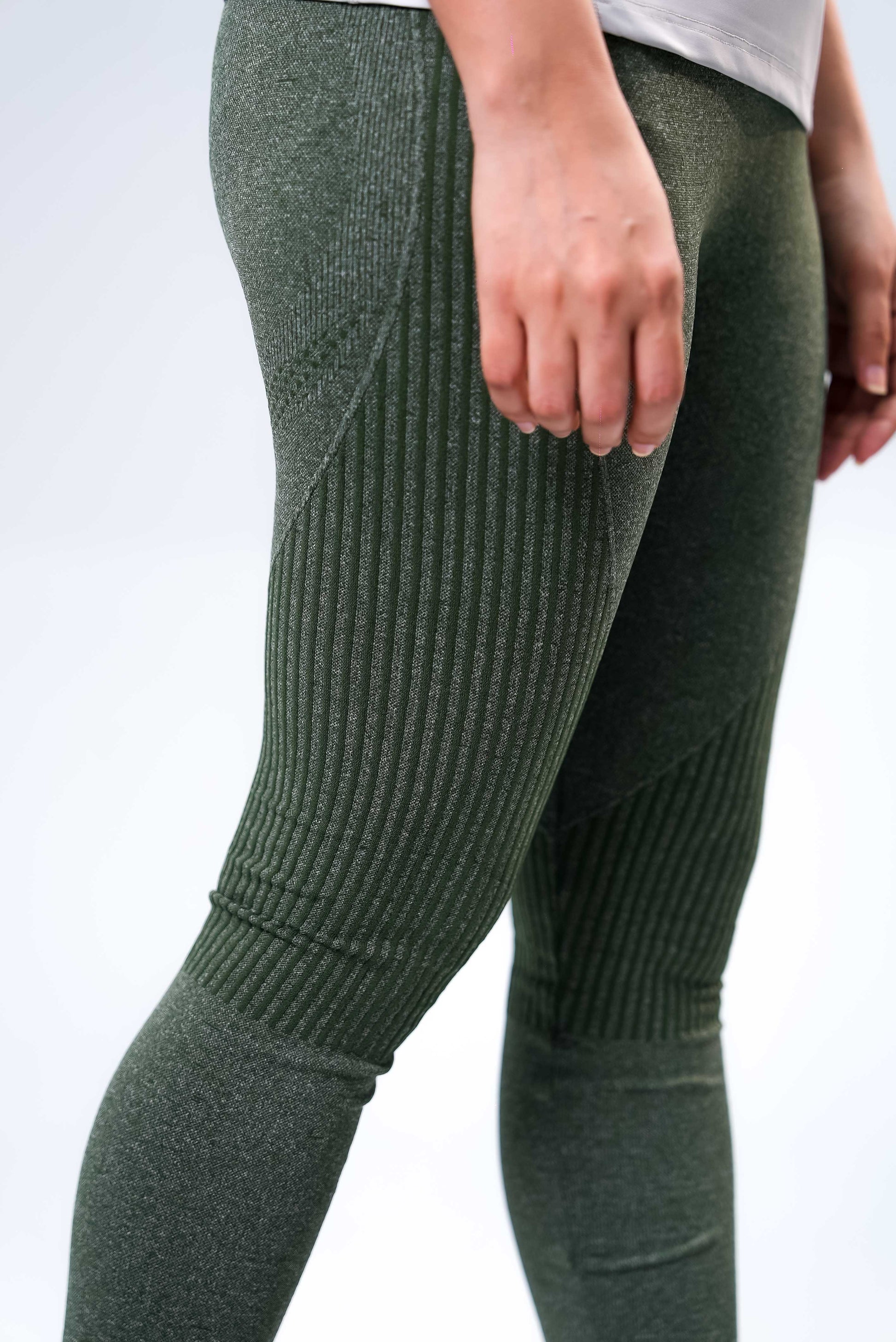 Women’s Cold Wool Tights – Green