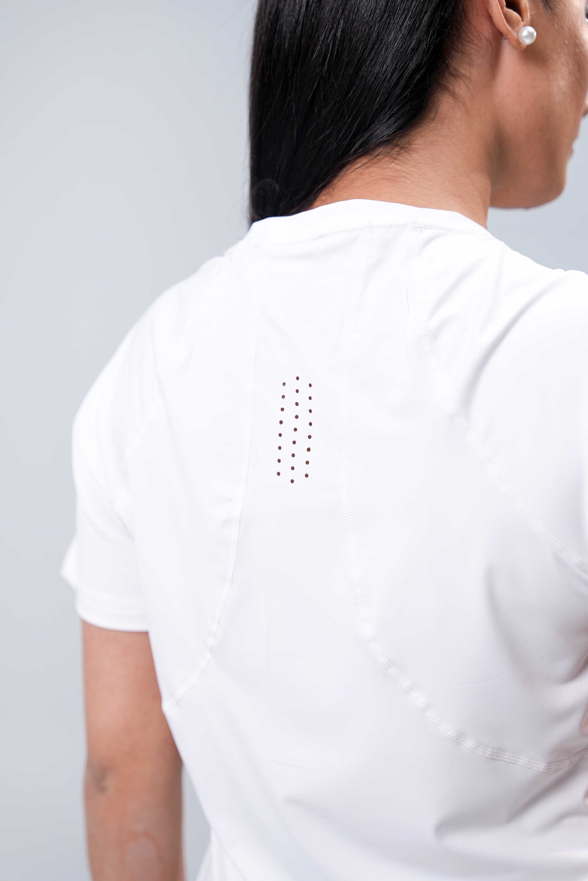 Women Top Gym wear - White