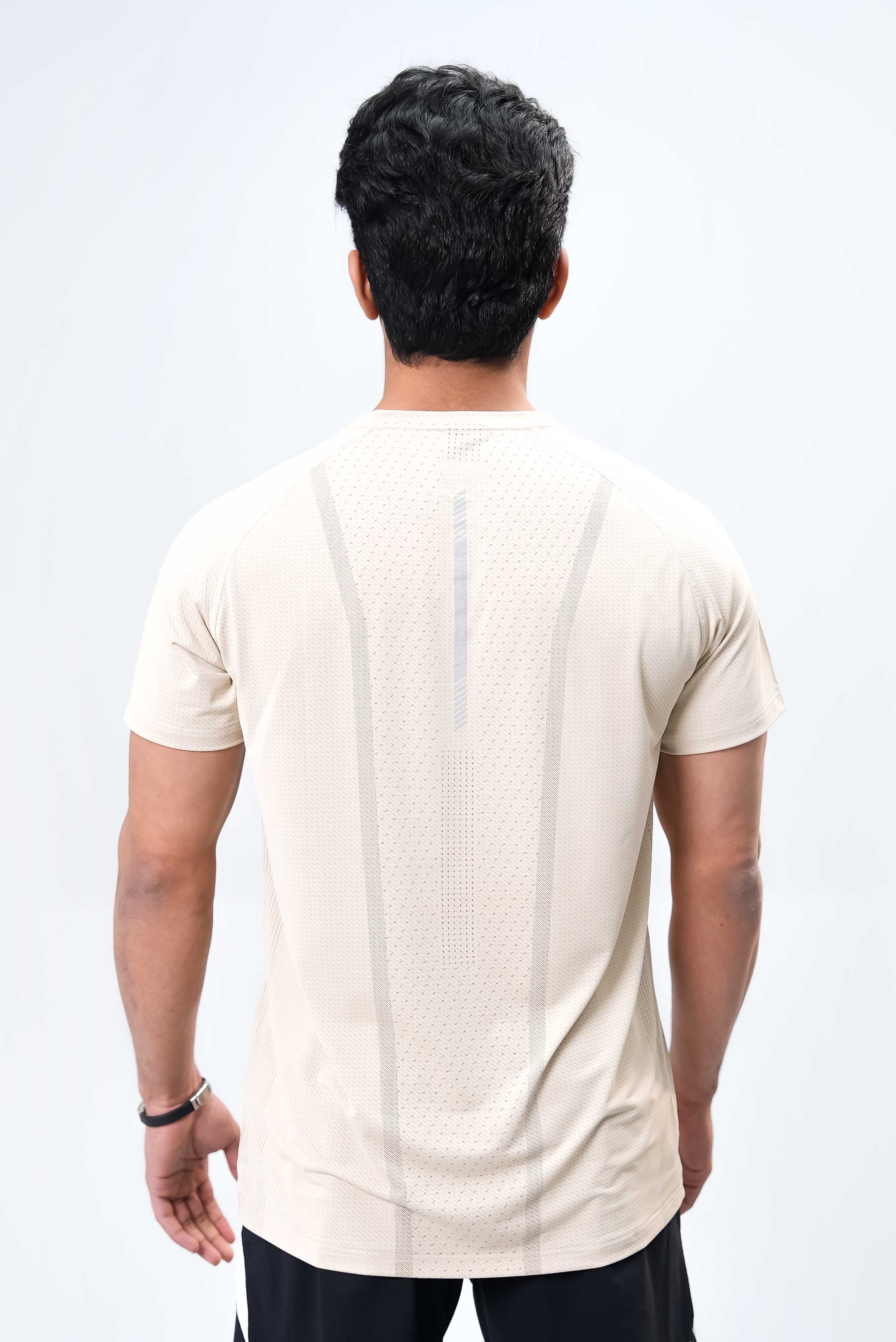 Men’s Gym Wear Top – Khaki