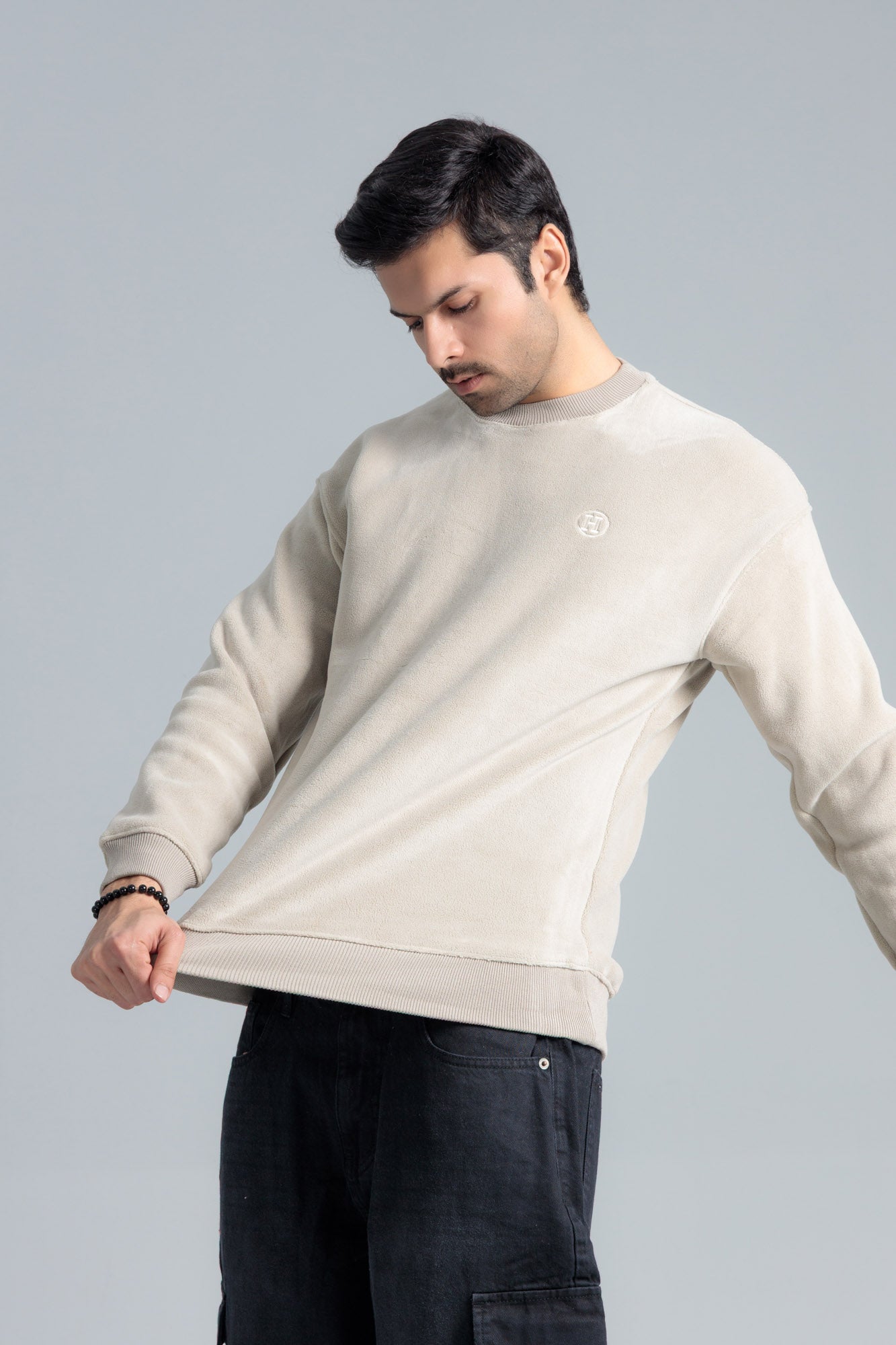 Men’s Cozy Sweatshirt – Lunar Grey