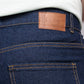 Men Loose Fit Cargo Denim Jeans - Indigo