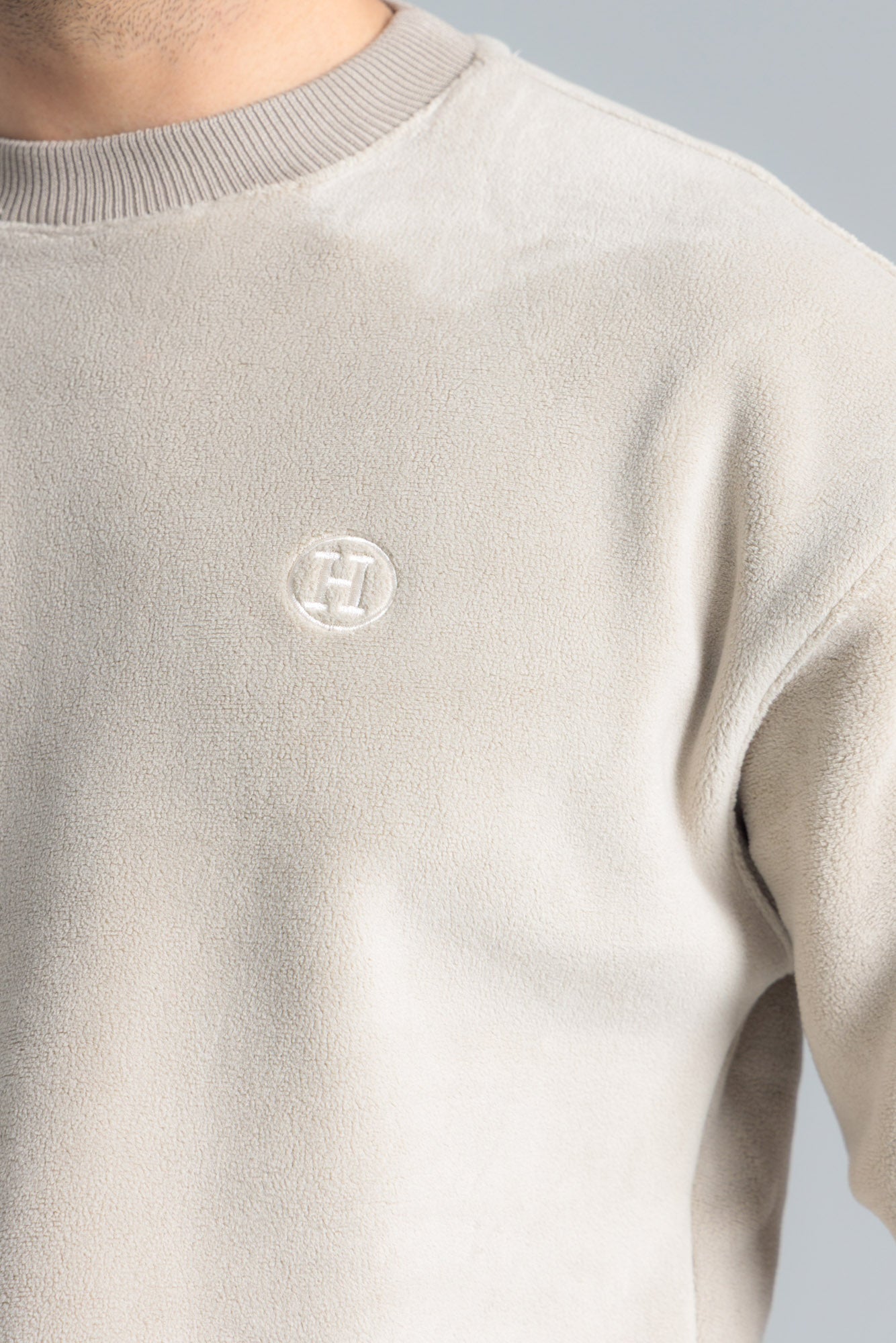 Men’s Cozy Sweatshirt – Lunar Grey