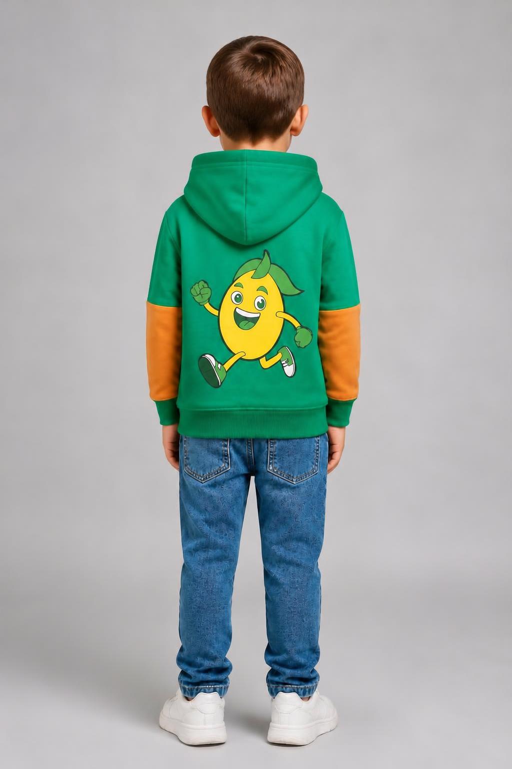 Kids' Graphic Fleece Hoodie - Foliage