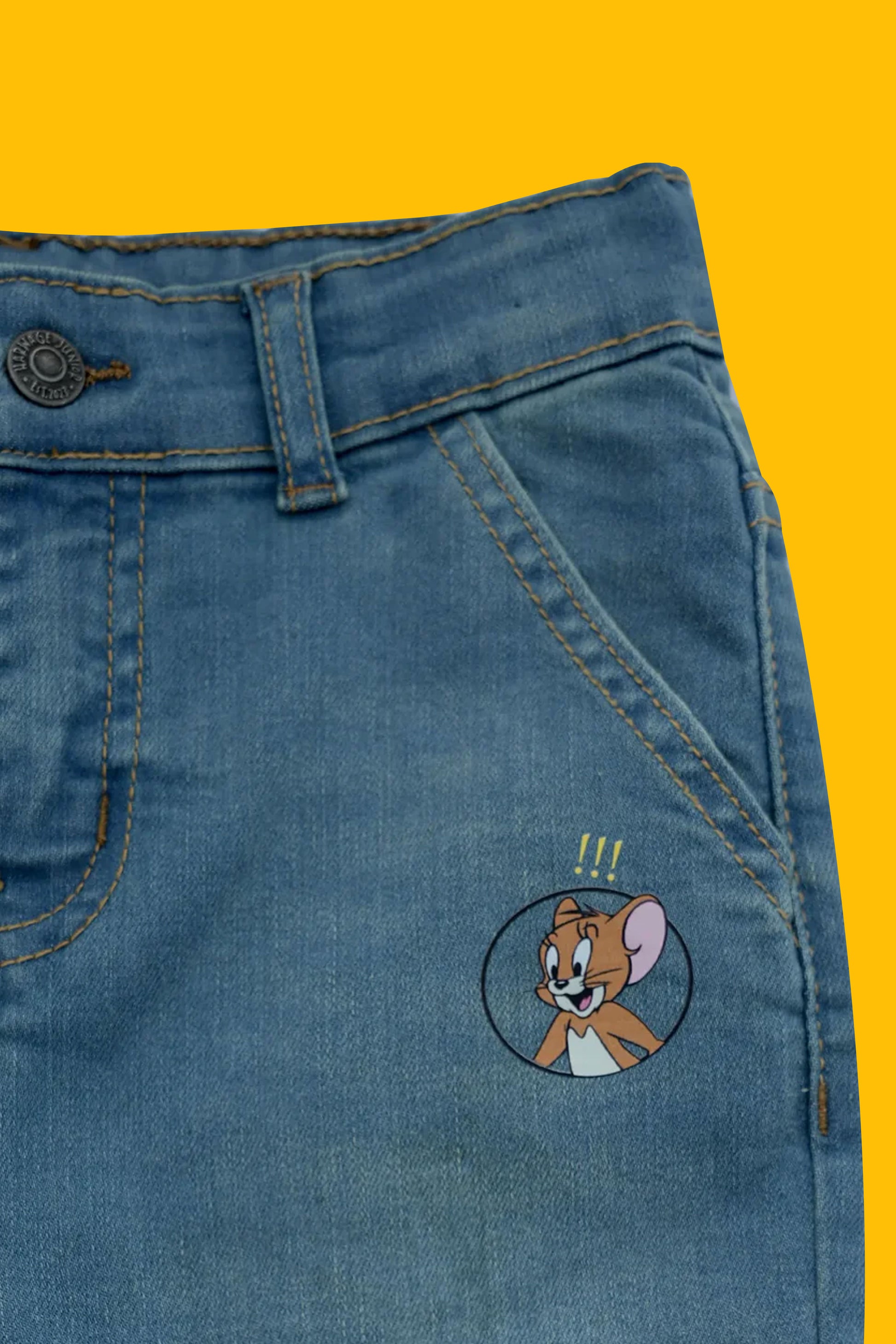 Boys Denim Short - Dirty Wash