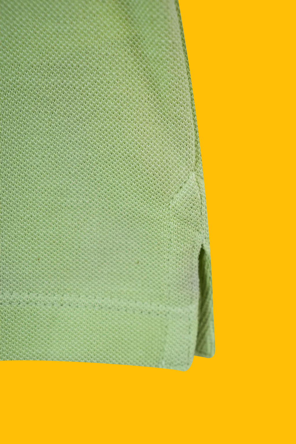 Little Boys' Pique Polo Shirt - Lime Cream