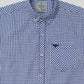 Men’s Classic Casual Shirt - Blue & White