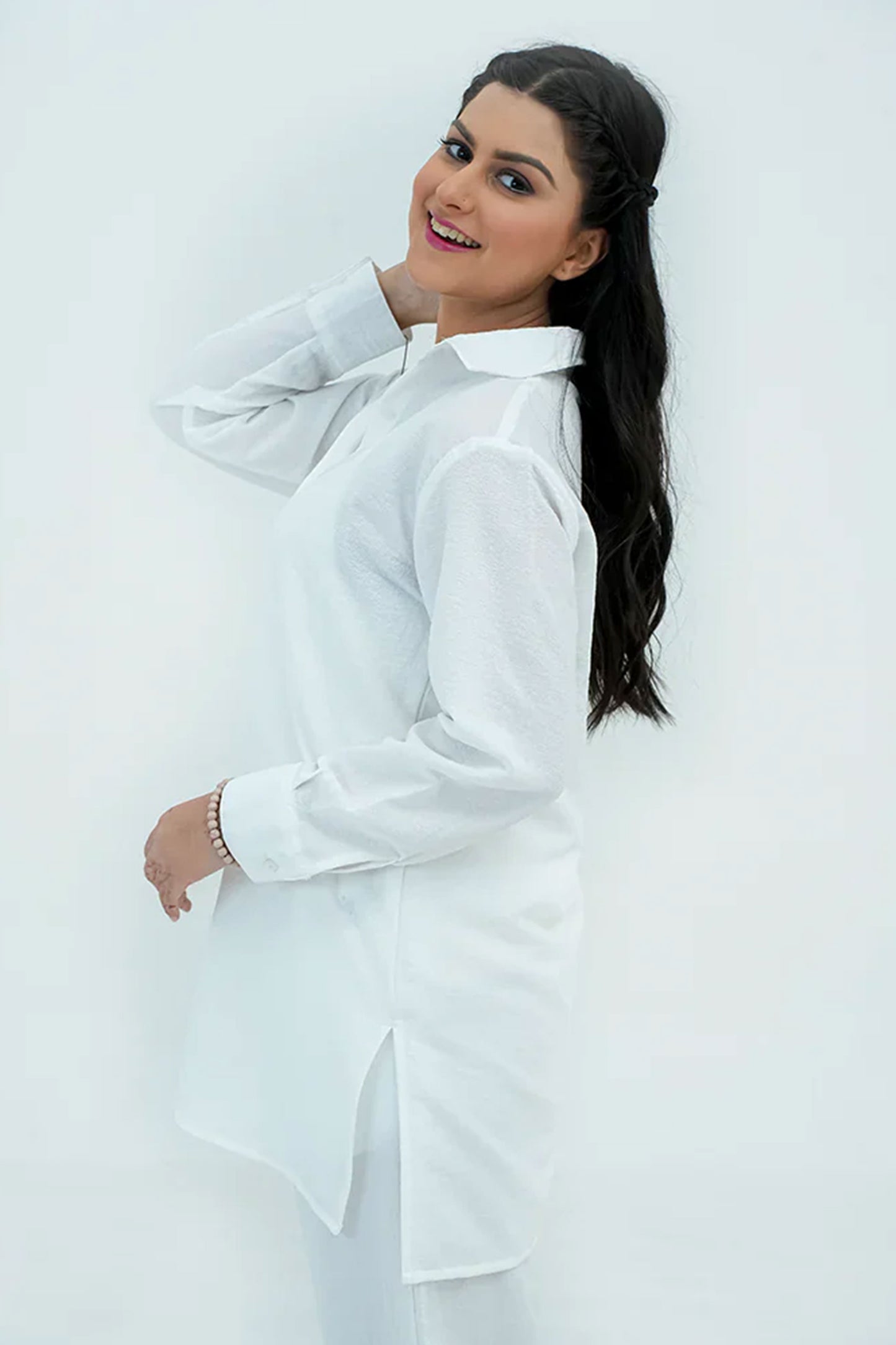 Women Basic Shirt - White