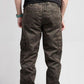 Men's Camo Stretch Denim Trousers - Green