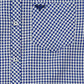 Men’s Classic Casual Shirt - Blue & White