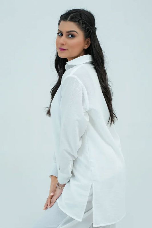 Women Basic Shirt - White
