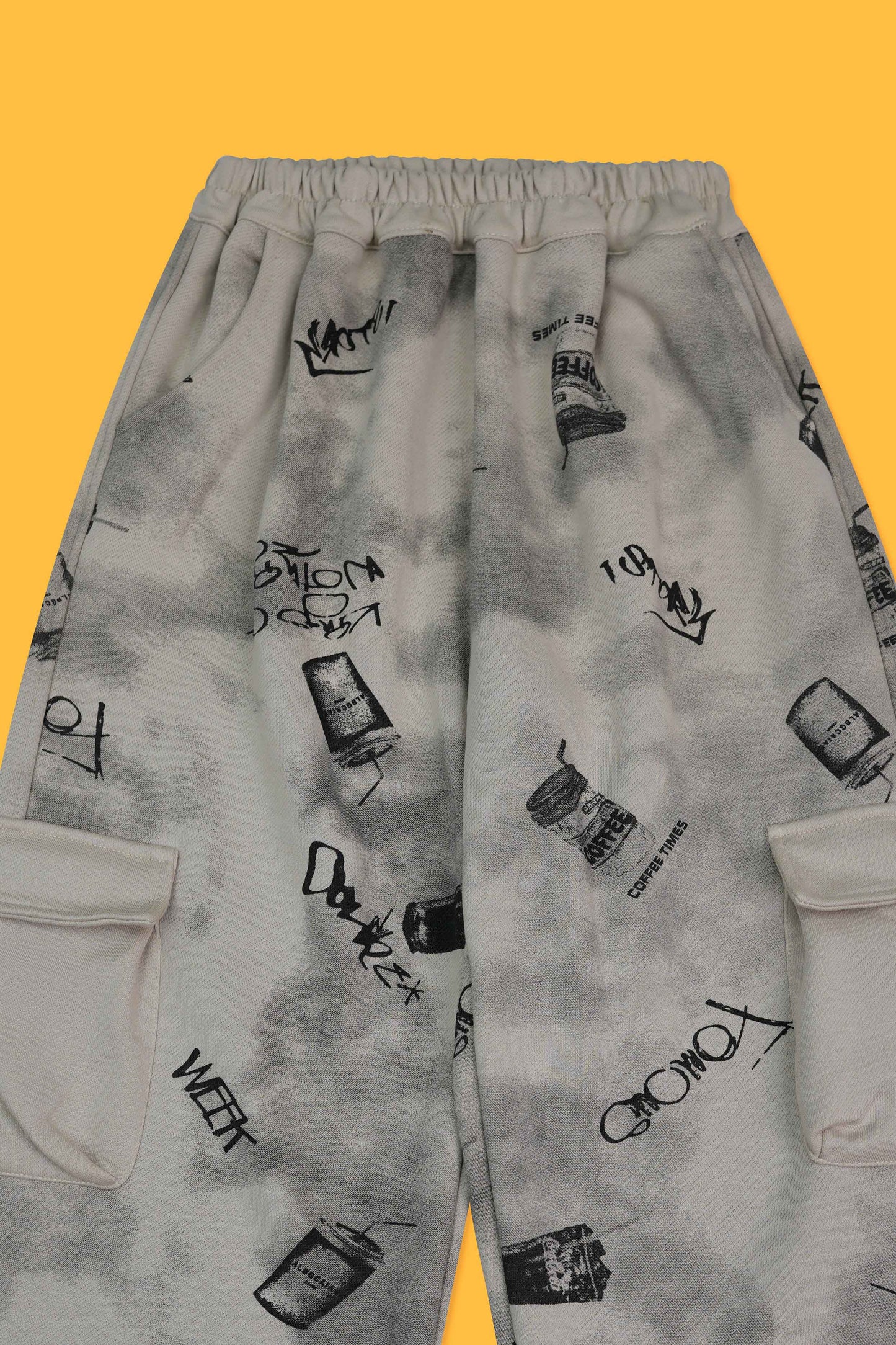 Junior Boys Two-Piece Outfit - Warm Grey