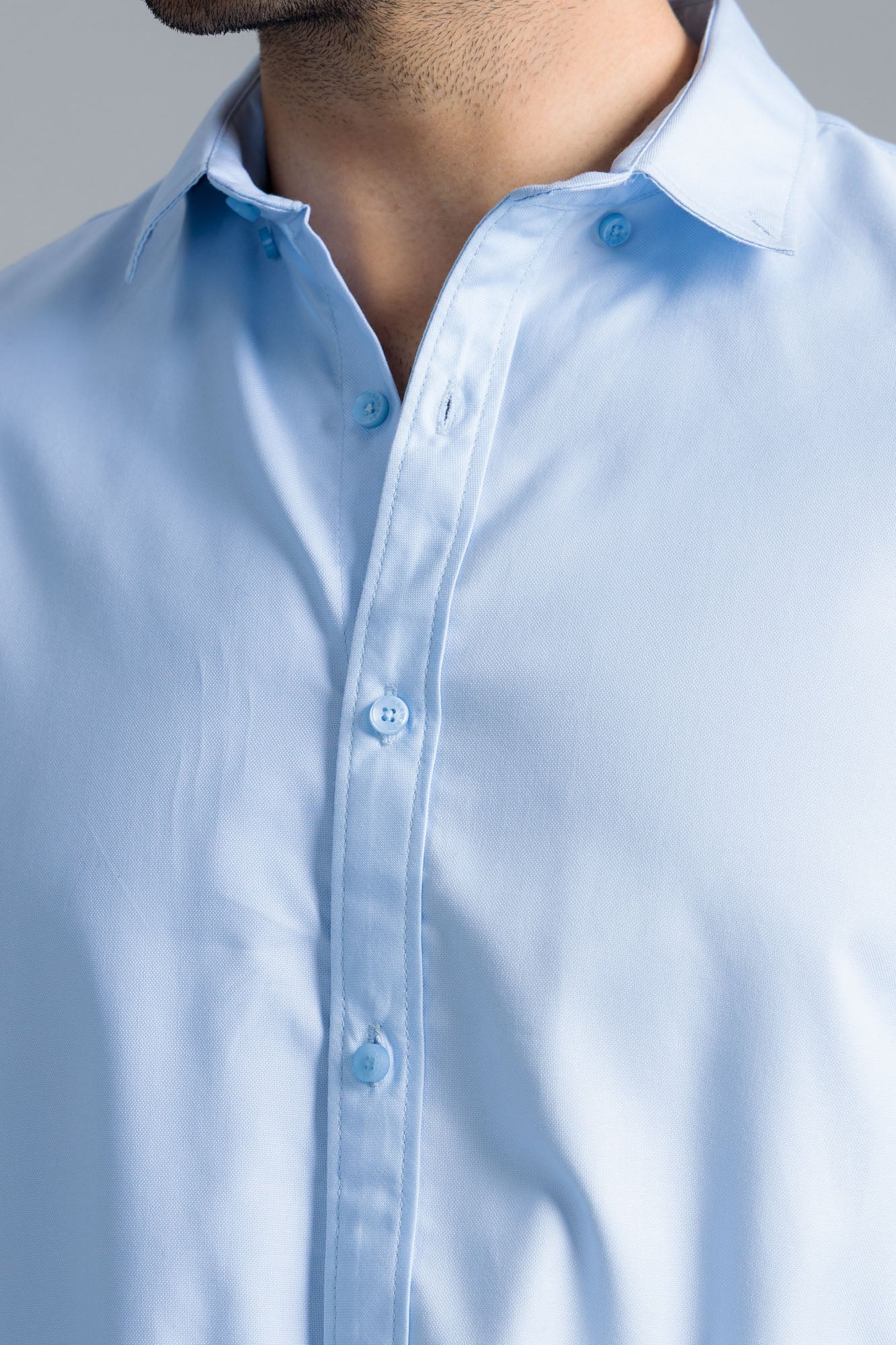 Men’s Classic Casual Shirt - Sky Blue