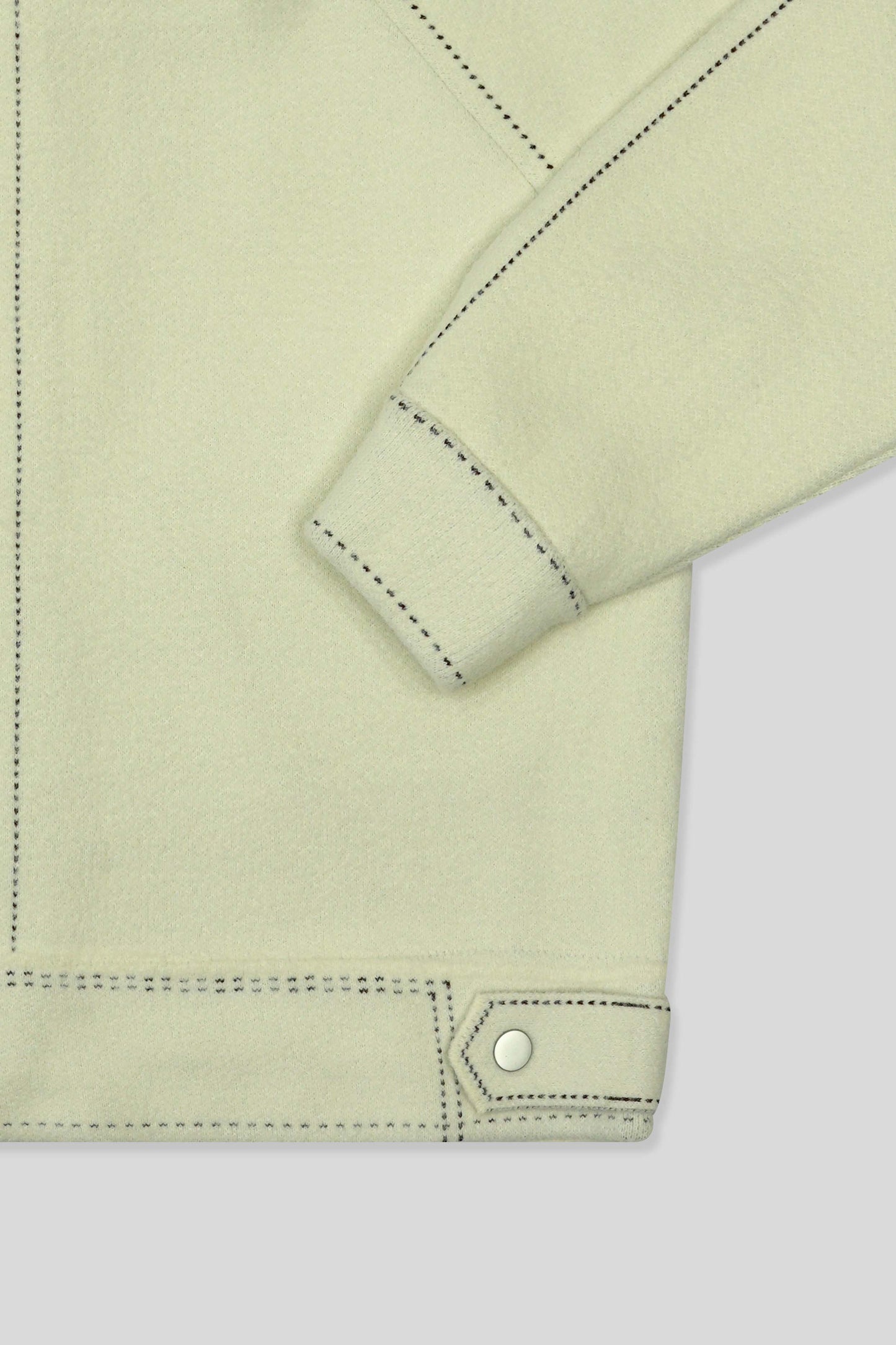 Women’s Oversize Wool Coat - Star White