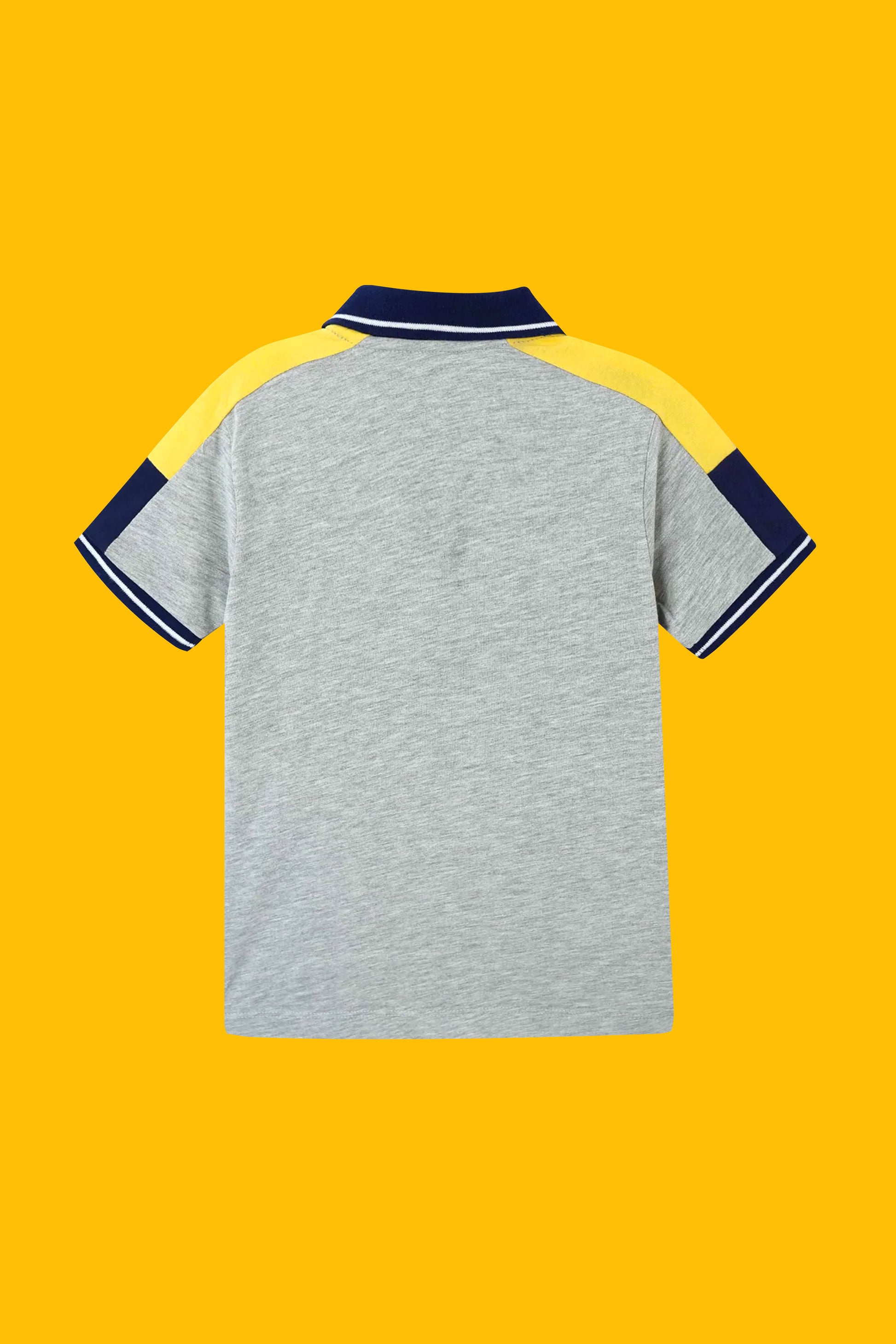 Little Boys' Jersey Polo Shirt - Haider Grey