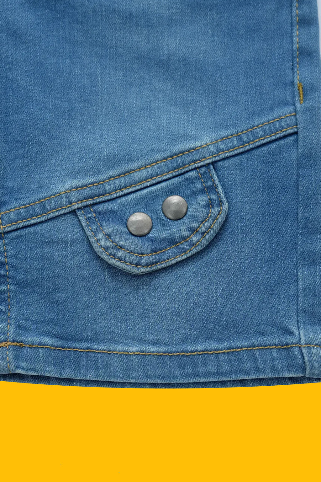 Boy Denim Short - LT Blue