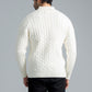 Men’s Wool Mock Neck Jersey - Off White