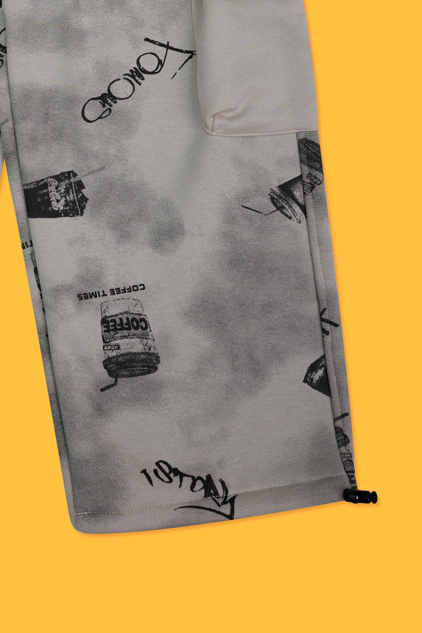 Junior Boys Two-Piece Outfit - Warm Grey