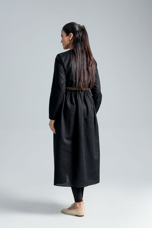 Women’s Cotton Frock - Black