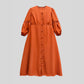 Women’s Georgette Maxi Dress - Rust