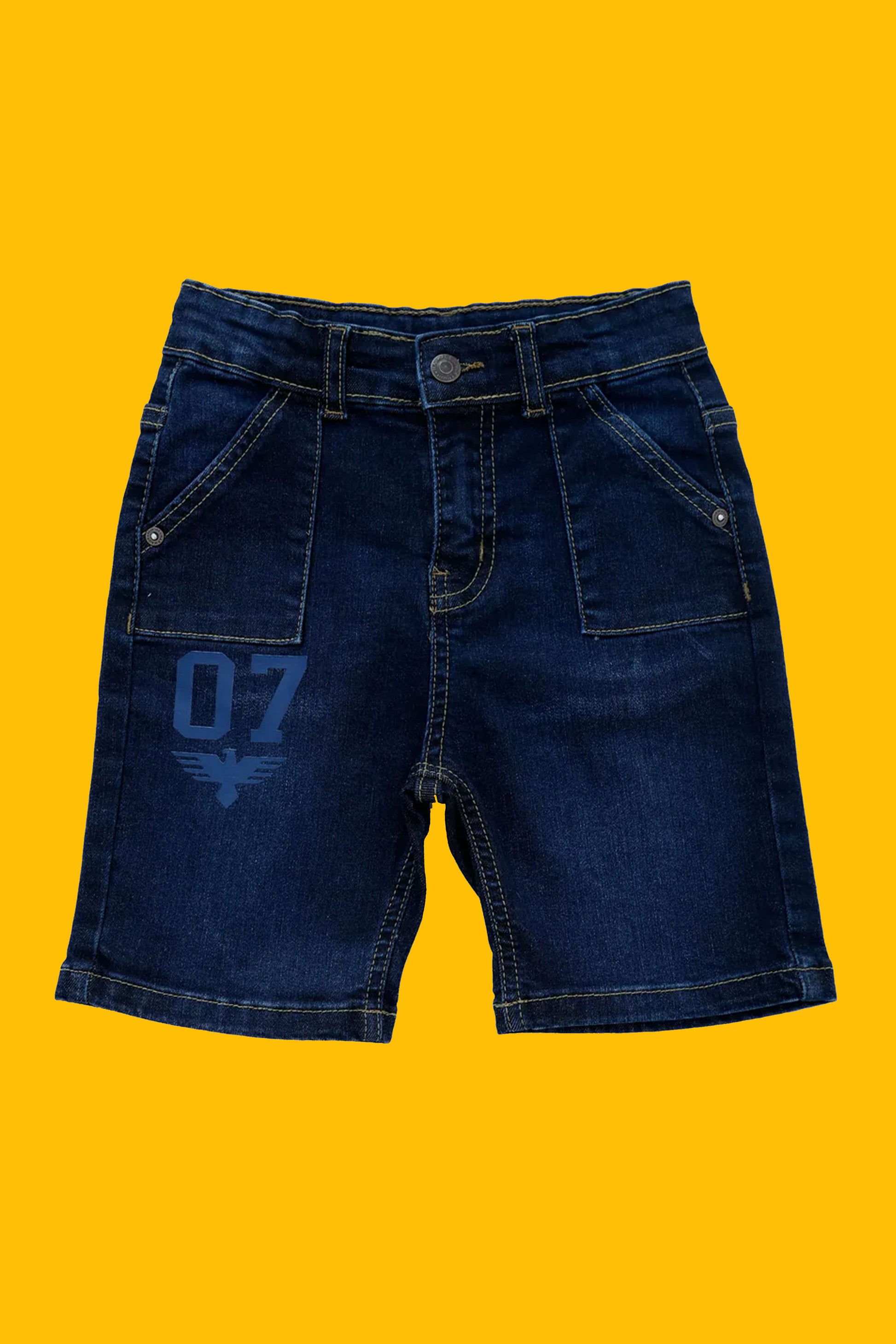 Boy Denim Short - Dark Blue