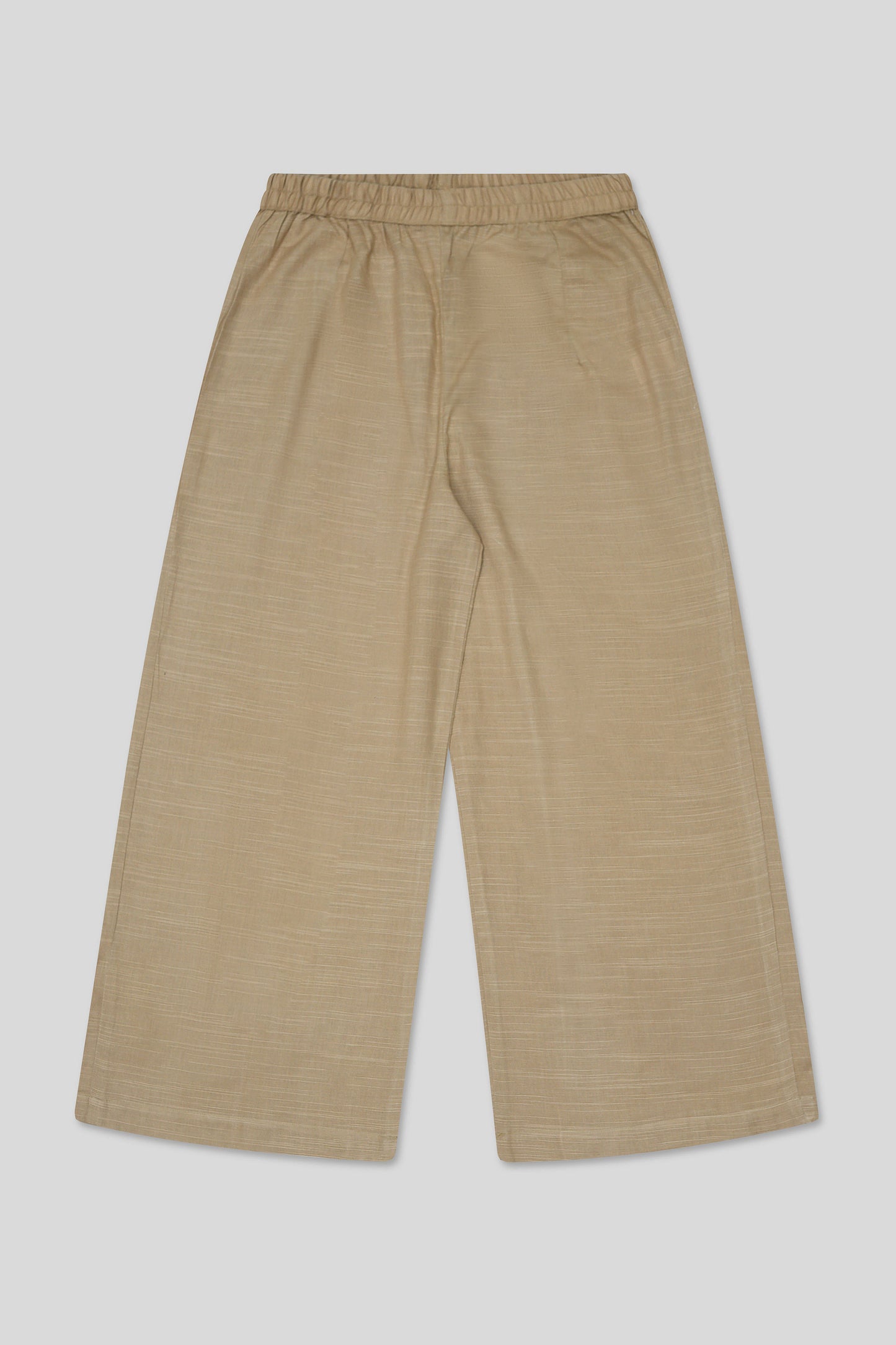 Women’s Wide-Leg Trouser - Beige