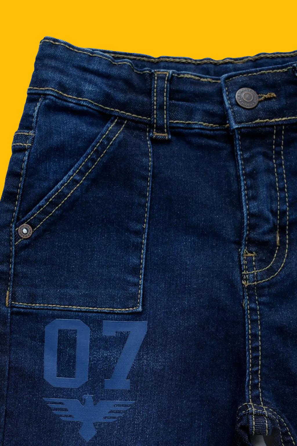 Boy Denim Short - Dark Blue