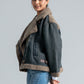 Women’s Fleece Lined Denim Jacket - Dirty Wash