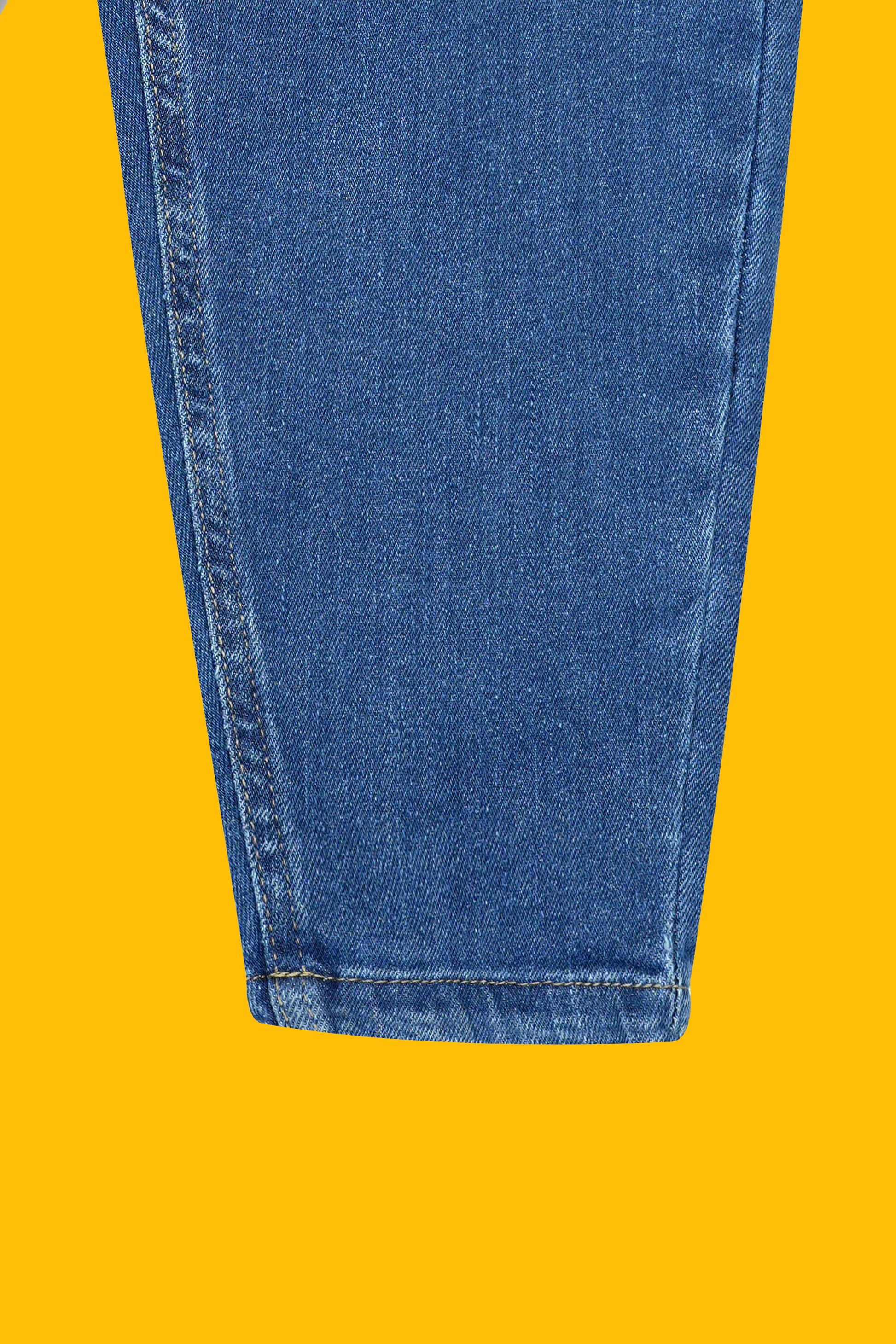 Girls Straight Fit Jeans - Dark Blue