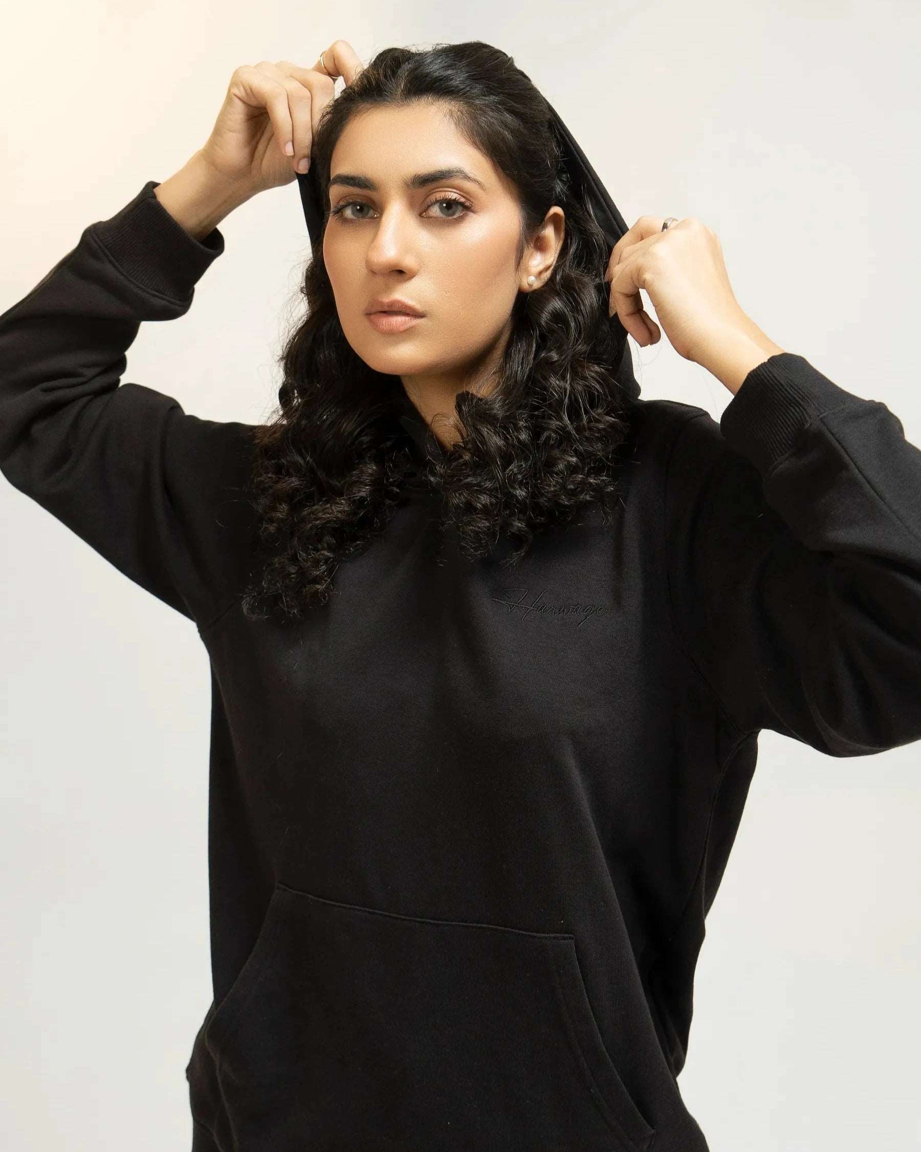 Women Tracksuit Regular - Black - Harwage