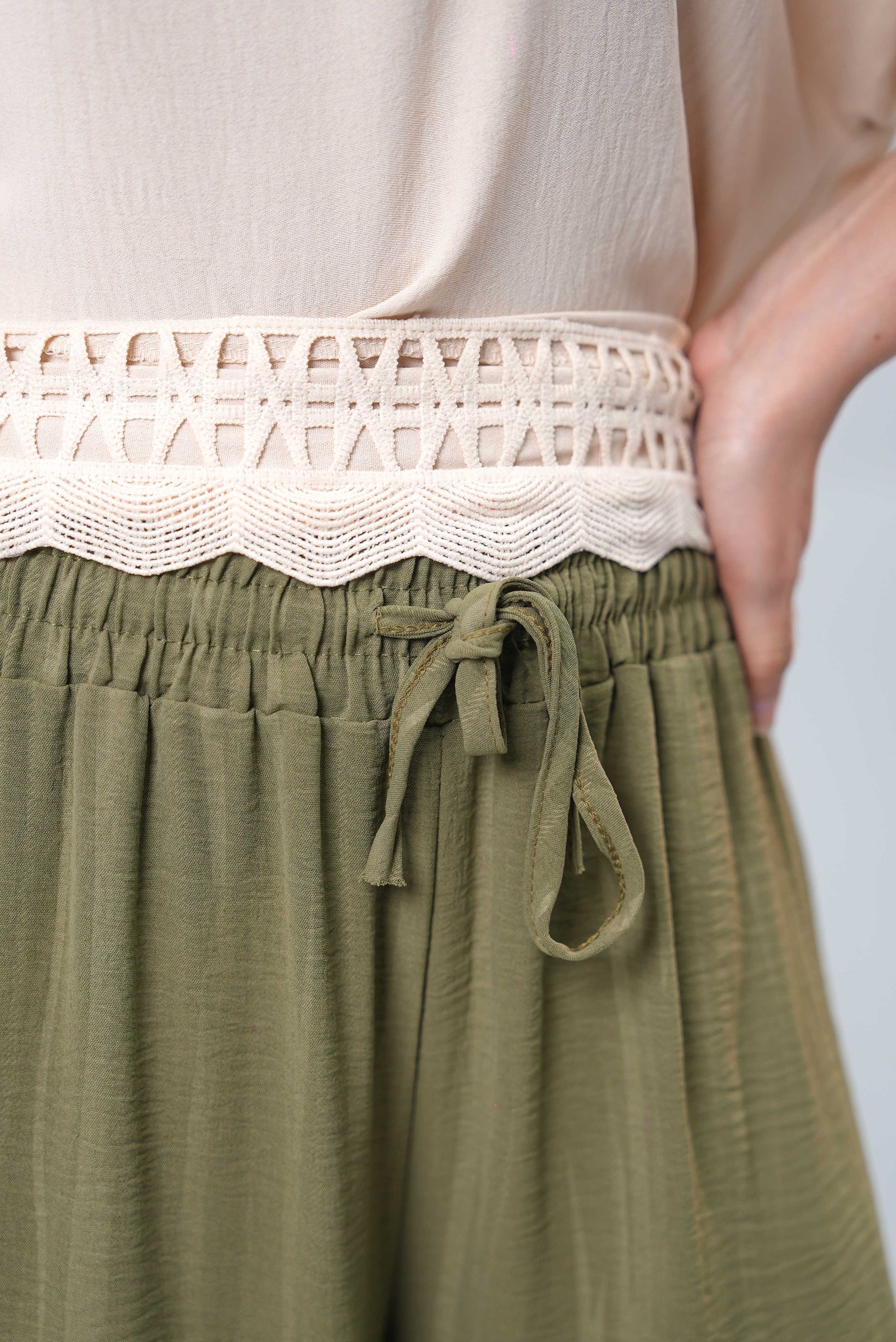 Women Trouser - Olive Green