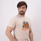 Men Printed T-Shirt - White Pepper - Harwage