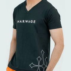 Men Basic V-Neck T-Shirt – 2 Colors