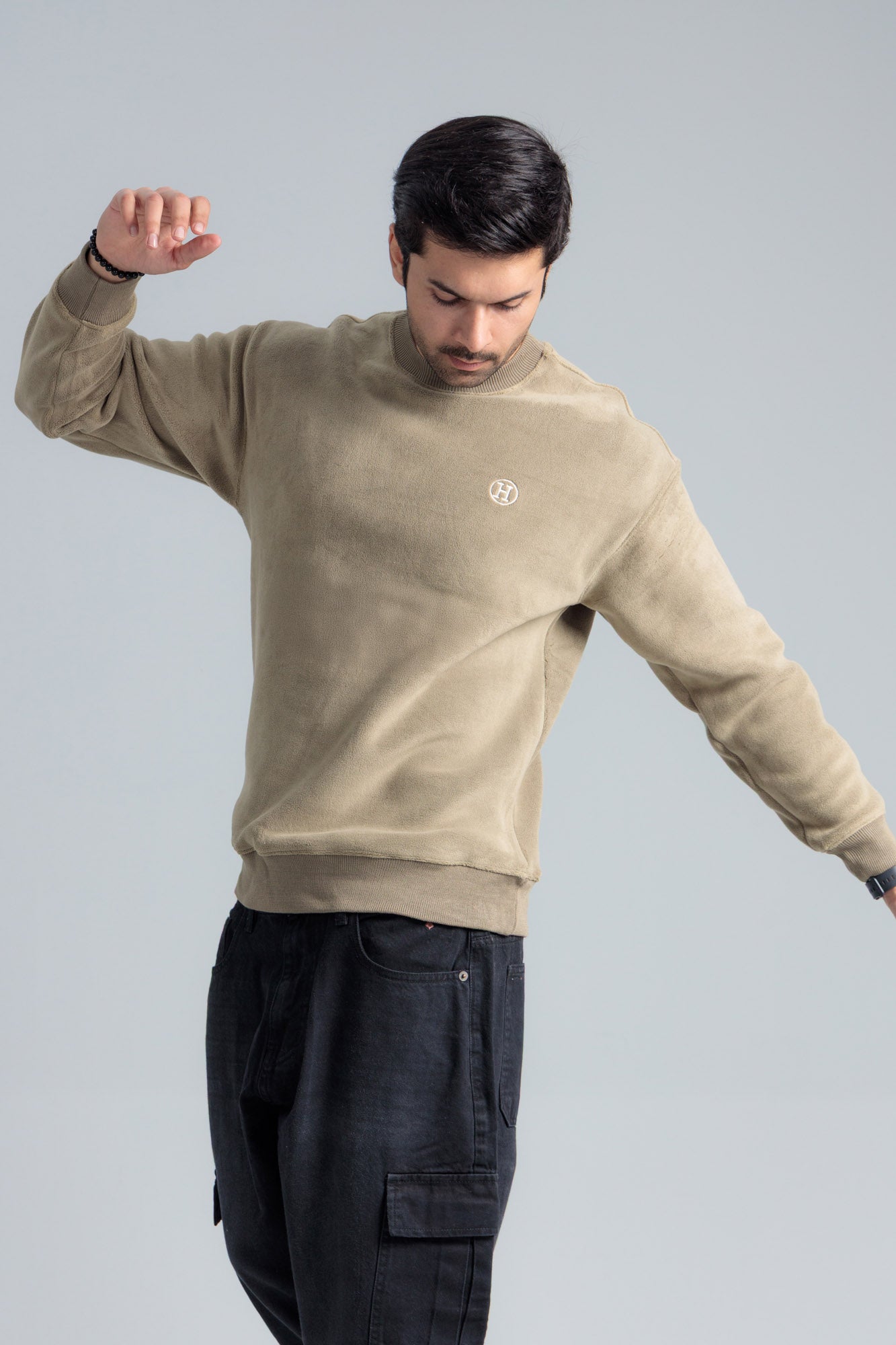 Men’s Cozy Sweatshirt – Coriander