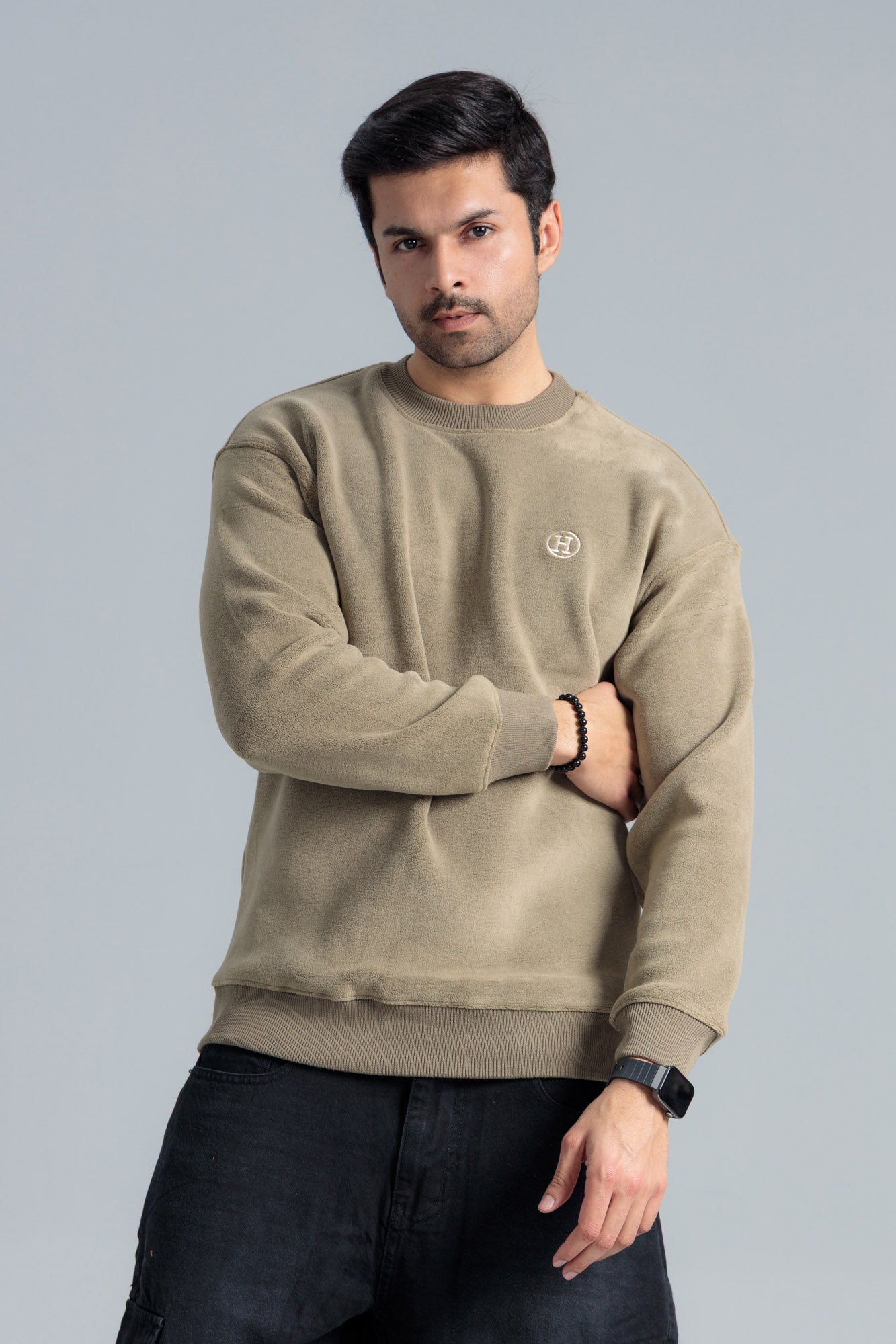 Men’s Cozy Sweatshirt – Coriander